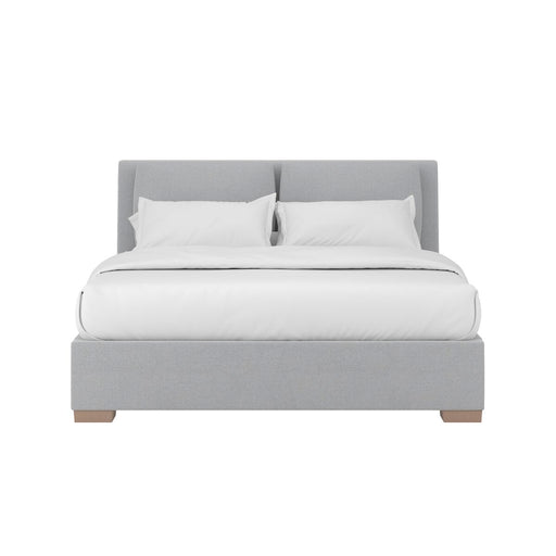 ART Furniture - Grant King Pillow Track Upholstered Bed in Aluminum - 413116-2743H2 - GreatFurnitureDeal