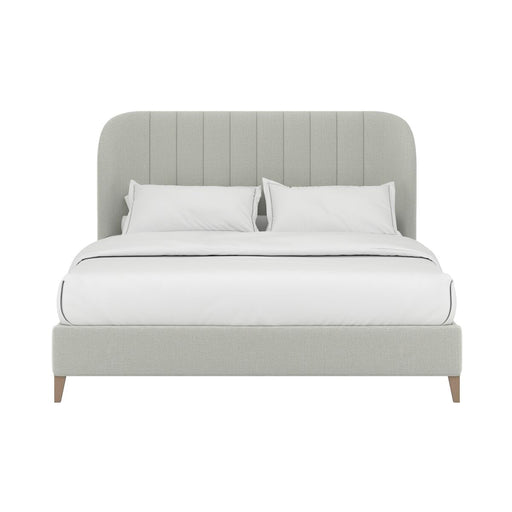 ART Furniture - Grant Queen Pillow Track Upholstered Bed in Snow - 413125-2743H5 - GreatFurnitureDeal