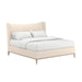 ART Furniture - Edwin King Wing Shelter Uph Bed-Creme - 413136-2743H9 - GreatFurnitureDeal