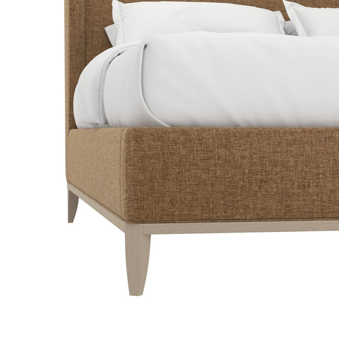 ART Furniture - Edwin King Wing Shelter Uph Bed-Suede - 413136-2743H7 - GreatFurnitureDeal
