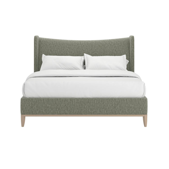 ART Furniture - Edwin King Wing Shelter Uph Bed-Celery - 413136-2743H8 - GreatFurnitureDeal