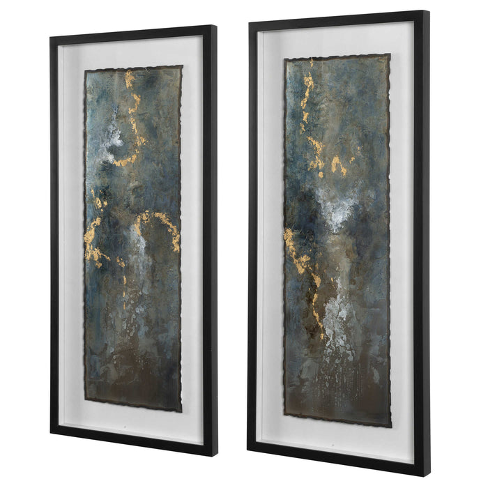 Uttermost - Lakeside Grande Framed Abstract Print - 41433
