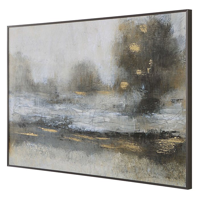 Uttermost - Gilt Misty Landscape Framed Print - 41437 - GreatFurnitureDeal