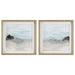 Uttermost - Glacial Coast Framed Prints, Set/2 - 41445 - GreatFurnitureDeal