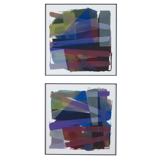 Uttermost - Vivacious Abstract Framed Prints, Set/2 - 41449 - GreatFurnitureDeal
