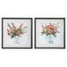 Uttermost - Fresh Flowers Watercolor Prints, S/2 - 41619 - GreatFurnitureDeal
