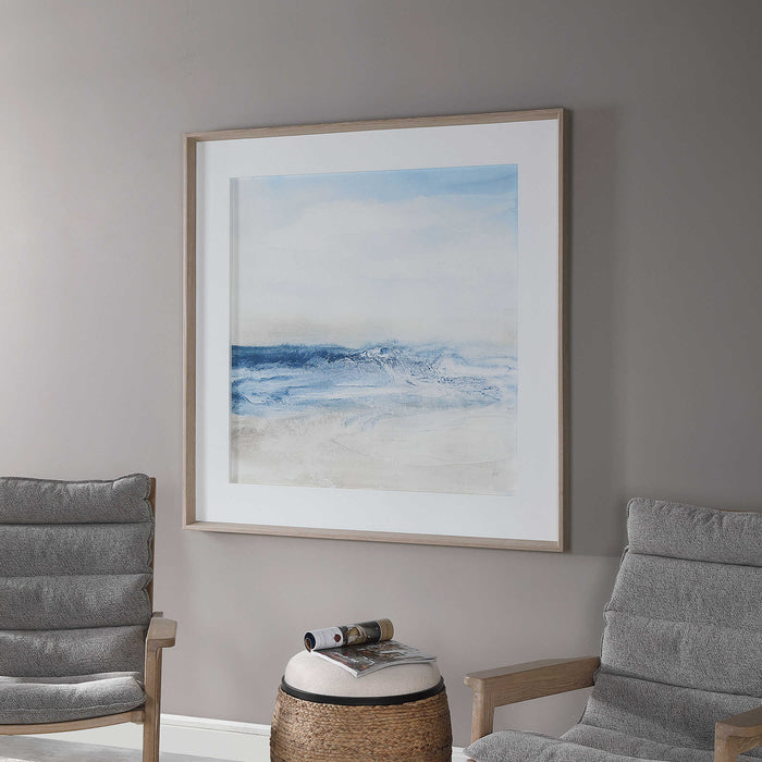 Uttermost - Surf And Sand Framed Print - 41621