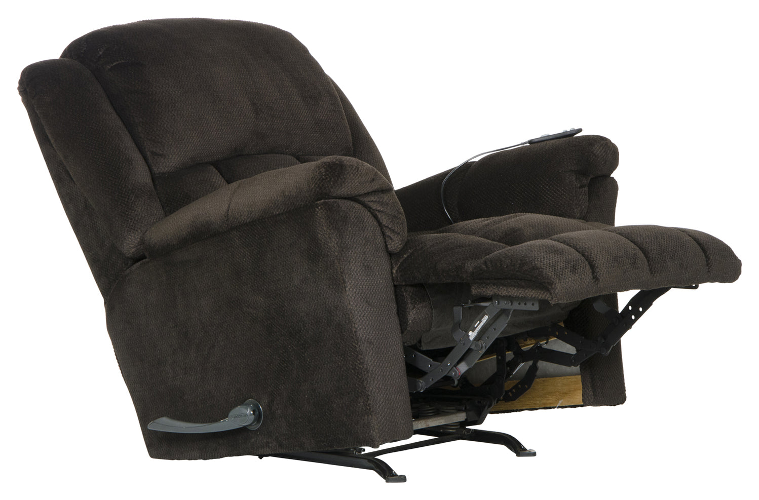 Catnapper Bingham Rocker Recliner Wdeluxe Heat And Massage In Chocolate 42112279129 3725