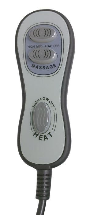 Catnapper - Bingham Rocker Recliner w-Deluxe Heat & Massage in Charcoal - 42112279118 - GreatFurnitureDeal