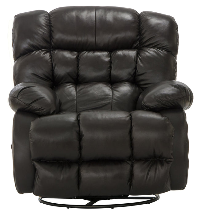 Catnapper - Pendleton Leather Recliner in Chocolate - 42135-128429-Chocolate - GreatFurnitureDeal