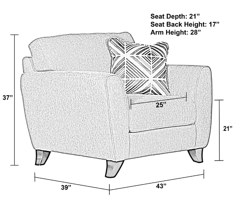 Jackson Furniture - Alyssa 4 Piece Living Room Set in Pebble - 4215-PEBBLE-4SET - GreatFurnitureDeal