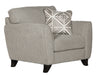 Jackson Furniture - Alyssa Chair with Ottoman in Pebble - 4215-CO-PEBBLE-2SET - GreatFurnitureDeal