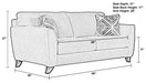 Jackson Furniture - Alyssa Sofa in Pebble - 4215-S-PEBBLE - GreatFurnitureDeal