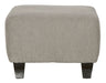 Jackson Furniture - Alyssa Ottoman in Pebble - 4215-O-PEBBLE - GreatFurnitureDeal