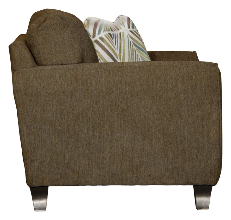 Jackson Furniture - Alyssa Chair with Ottoman in Latte - 4215-CO-LATTE-2SET