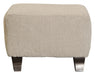 Jackson Furniture - Alyssa Ottoman in Pebble - 4215-O-PEBBLE - GreatFurnitureDeal