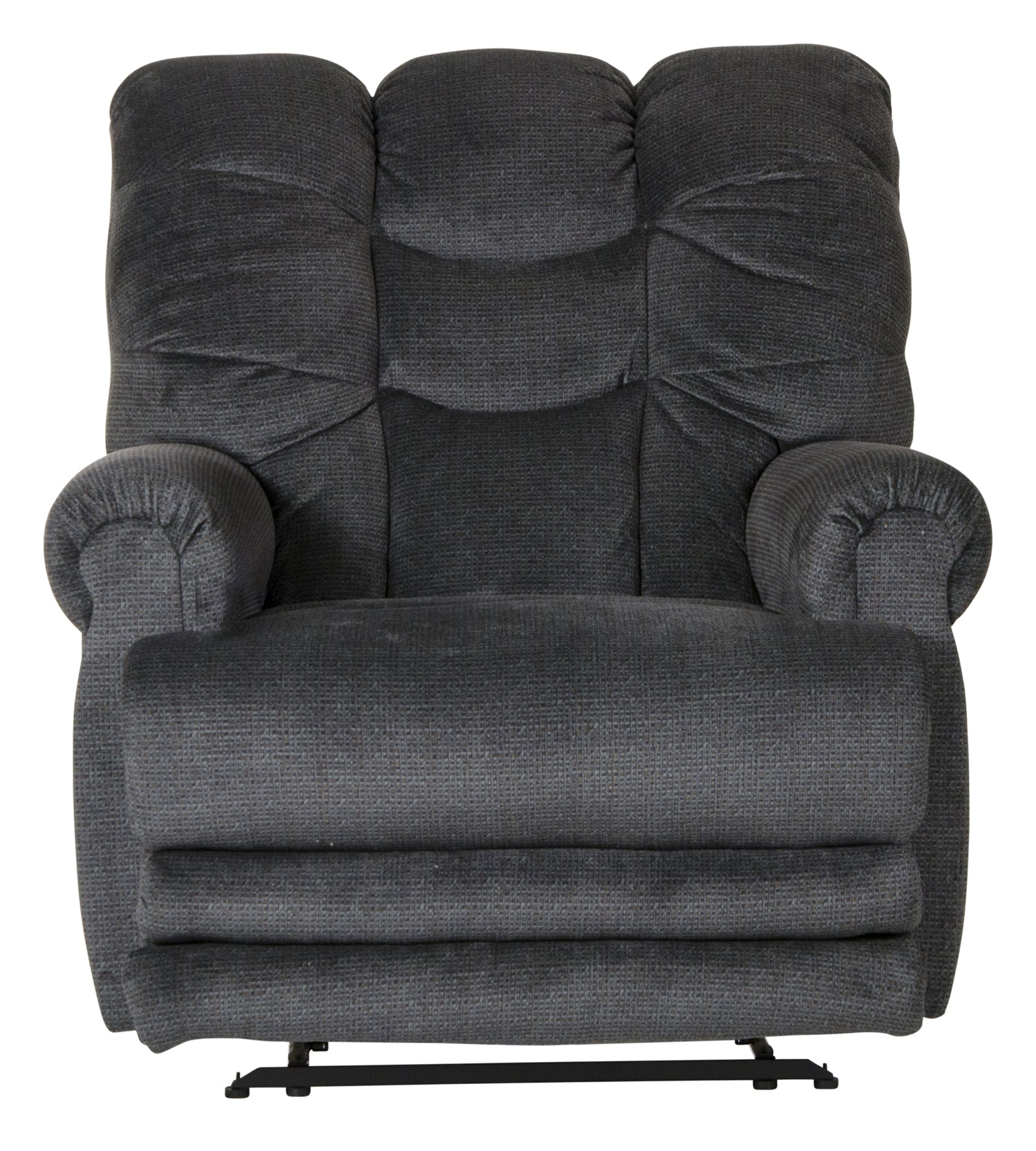 Catnapper Malone Power Lay Flat Recliner with Extended Ottoman in In — GreatFurnitureDeal