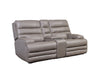 Southern Motion REVIVE - Waverly Power Console Loveseat with Zero Gravity Xtra and Lumbar Support in Taupe - 425-03P 04P 46P - GreatFurnitureDeal