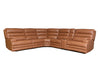Southern Motion REVIVE - Waverly Power Console Sectional with Zero Gravity Xtra and Lumbar Support in Brown - 425-03P 04P 92P 92P 46P 84 - GreatFurnitureDeal