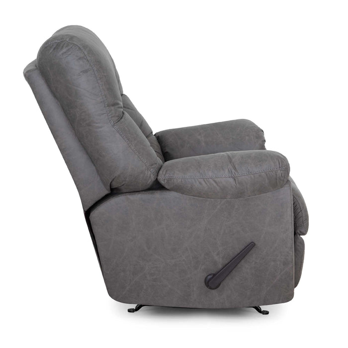 Franklin Furniture - Wessex Rocker Recliner w/ Wand Control, Massage, Heat, USB-A Charger in Cowboy Graphite - 4295-33-3960-05 - GreatFurnitureDeal