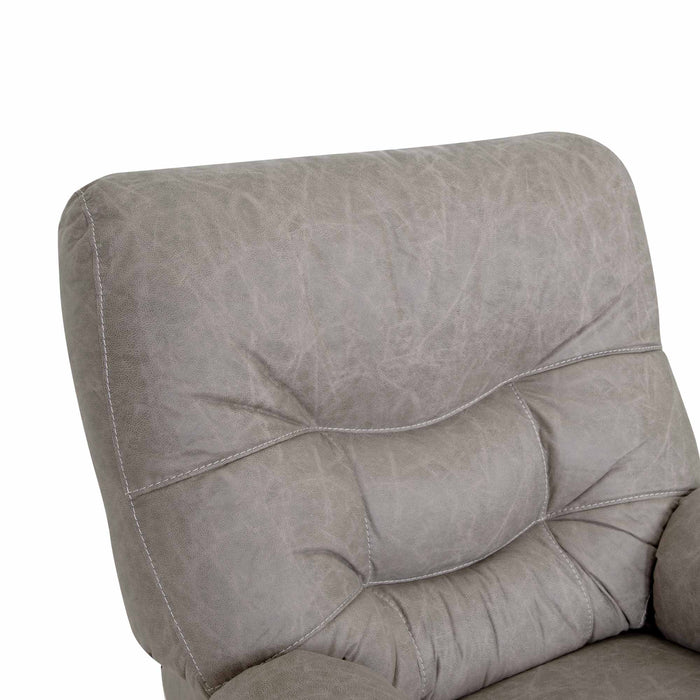 Franklin Furniture - Wessex Rocker Recliner w/ Wand Control, Massage, Heat, USB-A Charger in Cowboy Stone - 4295-33-3960-07 - GreatFurnitureDeal