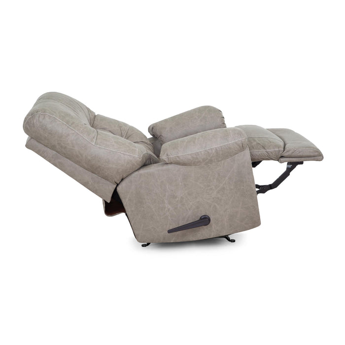 Franklin Furniture - Wessex Rocker Recliner w/ Wand Control, Massage, Heat, USB-A Charger in Cowboy Stone - 4295-33-3960-07 - GreatFurnitureDeal