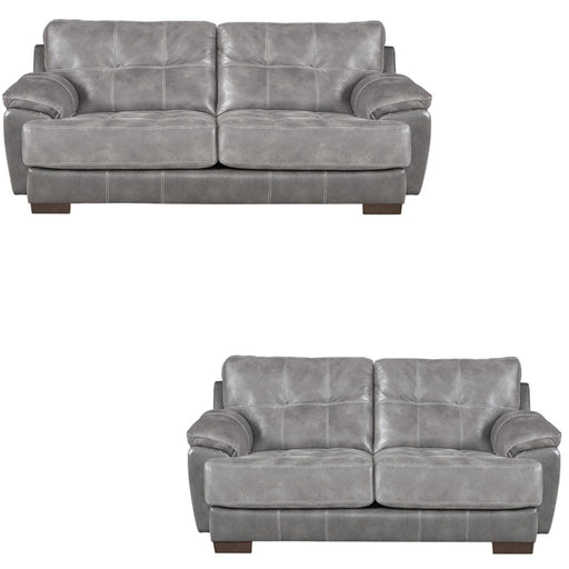 Jackson Furniture - Drummond 2 Piece Sofa Set in Steel - 4296-03-02- STEEL - GreatFurnitureDeal