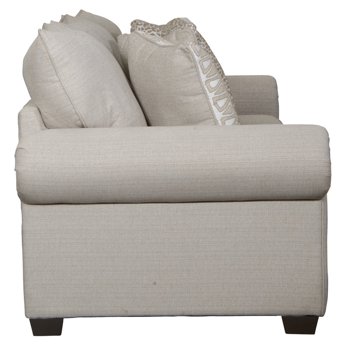 Jackson Furniture - Havana Chair in Linen-Snow - 4350-01-LINEN