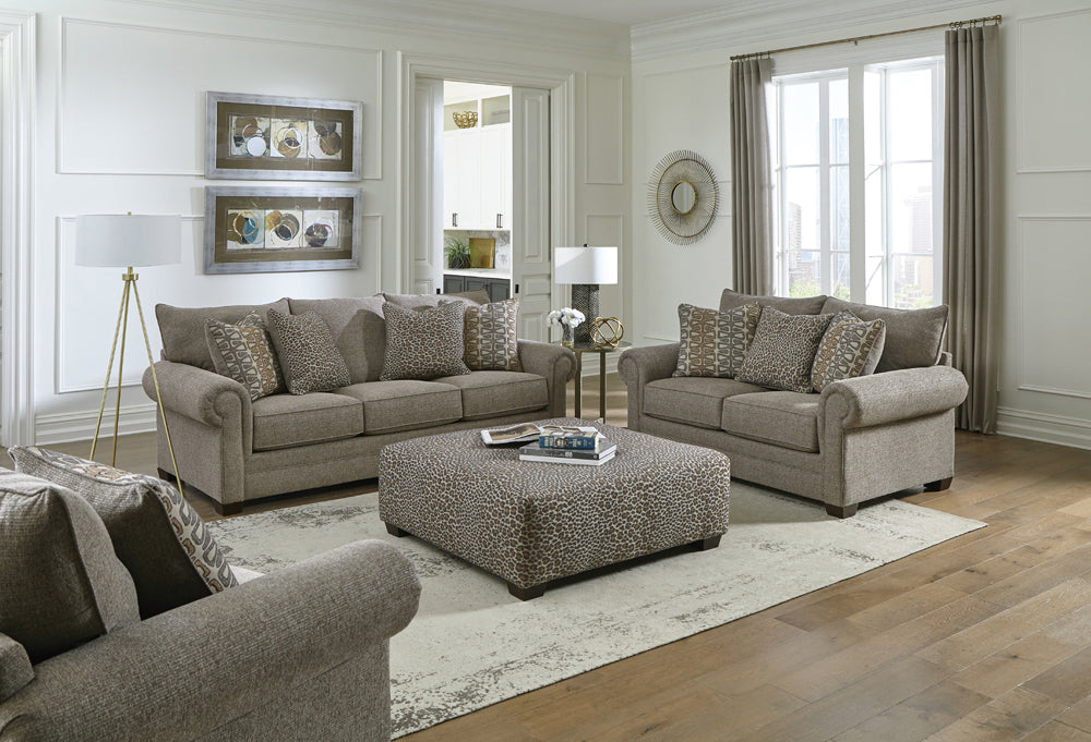 Jackson Furniture - Havana Sofa in Cocoa-Charcoal - 4350-03-COCOA
