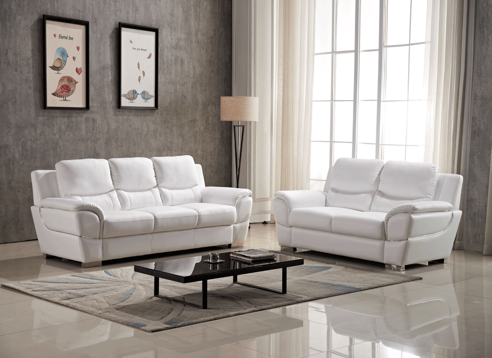 ESF Furniture - 4572 Sofa Only in White - 4572