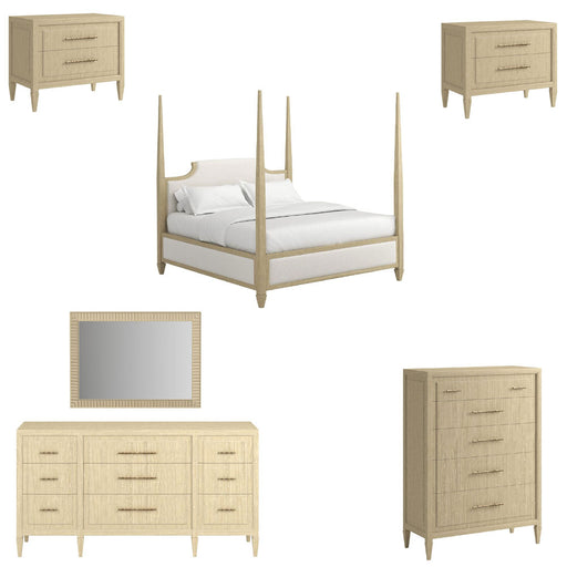 ART Furniture - Eave 6 Piece Queen Bedroom Set in Sundrenched Oak - 436125-1825-6SET - GreatFurnitureDeal