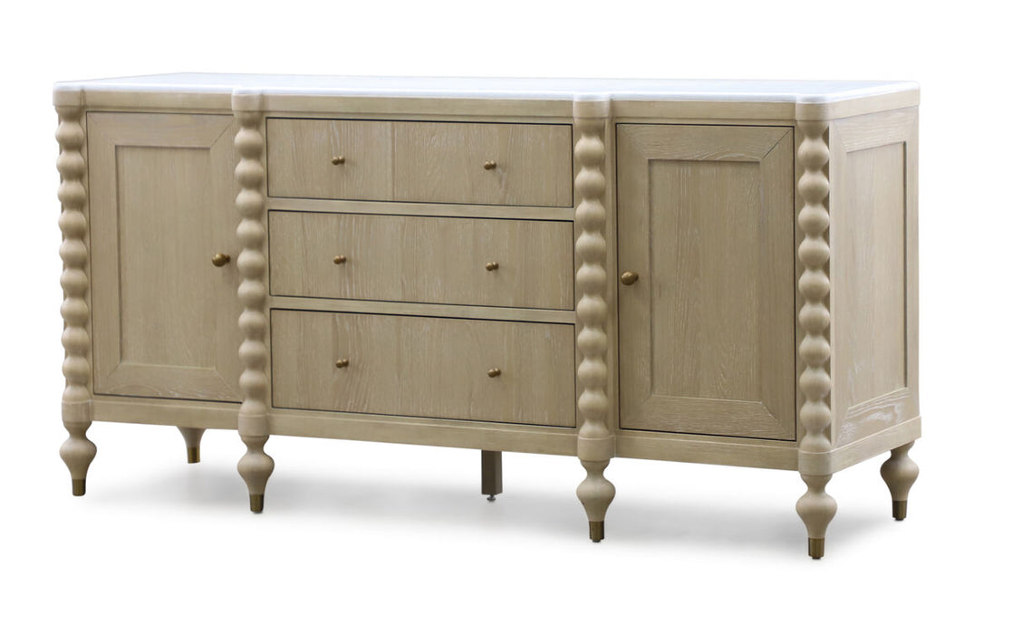 ART Furniture - Eave Dresser with Mirror in Sundrenched Oak - 436131-436120-1825 - GreatFurnitureDeal