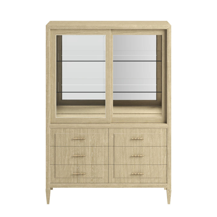 ART Furniture - Eave China Cabinet in Sundrenched Oak - 436240-1825 - GreatFurnitureDeal