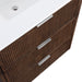 Meridian Furniture - Willard 30" Brown Engineered Stone And Solid Wood Bathroom Vanity - 436Brown-30 - GreatFurnitureDeal