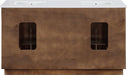 Meridian Furniture - Willard 60" Brown Engineered Stone And Solid Wood Bathroom Vanity - 436Brown-60 - GreatFurnitureDeal