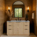 Meridian Furniture - Willard 48" Natural Engineered Stone And Solid Wood Bathroom Vanity - 436Natural-48 - GreatFurnitureDeal