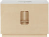 Meridian Furniture - Willard 48" Natural Engineered Stone And Solid Wood Bathroom Vanity - 436Natural-48 - GreatFurnitureDeal