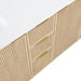 Meridian Furniture - Willard 72" Natural Engineered Stone And Solid Wood Bathroom Vanity - 436Natural-72 - GreatFurnitureDeal