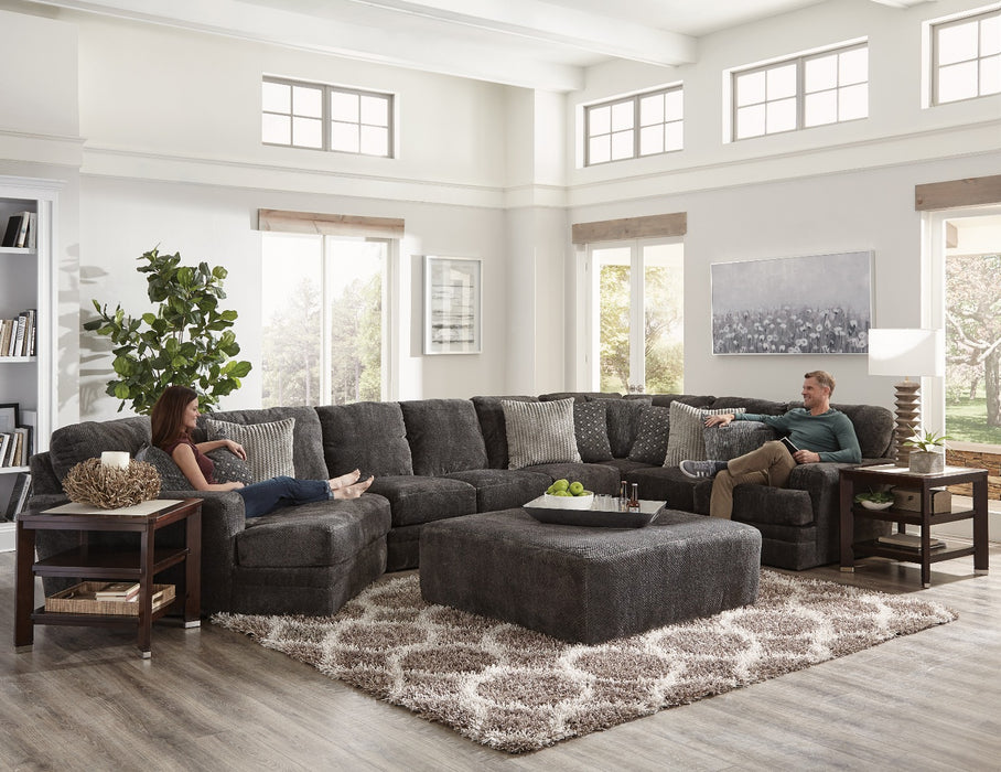 Jackson Furniture - Mammoth 5 Piece Sectional in Smoke - 4376-62-59-30-96-28-SMOKE - GreatFurnitureDeal