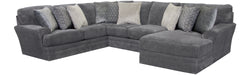 Jackson Furniture - Mammoth 4 Piece Sectional in Smoke - 4376-62-59-29-76-SMOKE - GreatFurnitureDeal