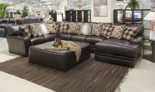 Jackson Furniture - Denali 3 Piece Sectional Sofa in Chocolate - 4378-62-72-30-CHOCOLATE - GreatFurnitureDeal