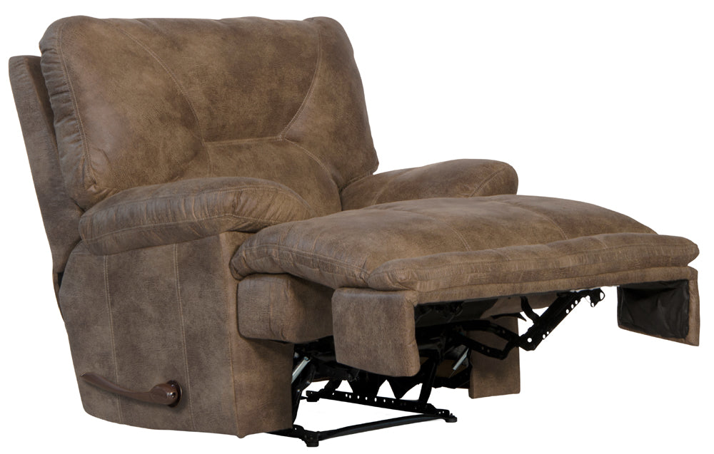 Catnapper - Voyager Lay Flat Recliner in Brandy - 4380-7 - GreatFurnitureDeal