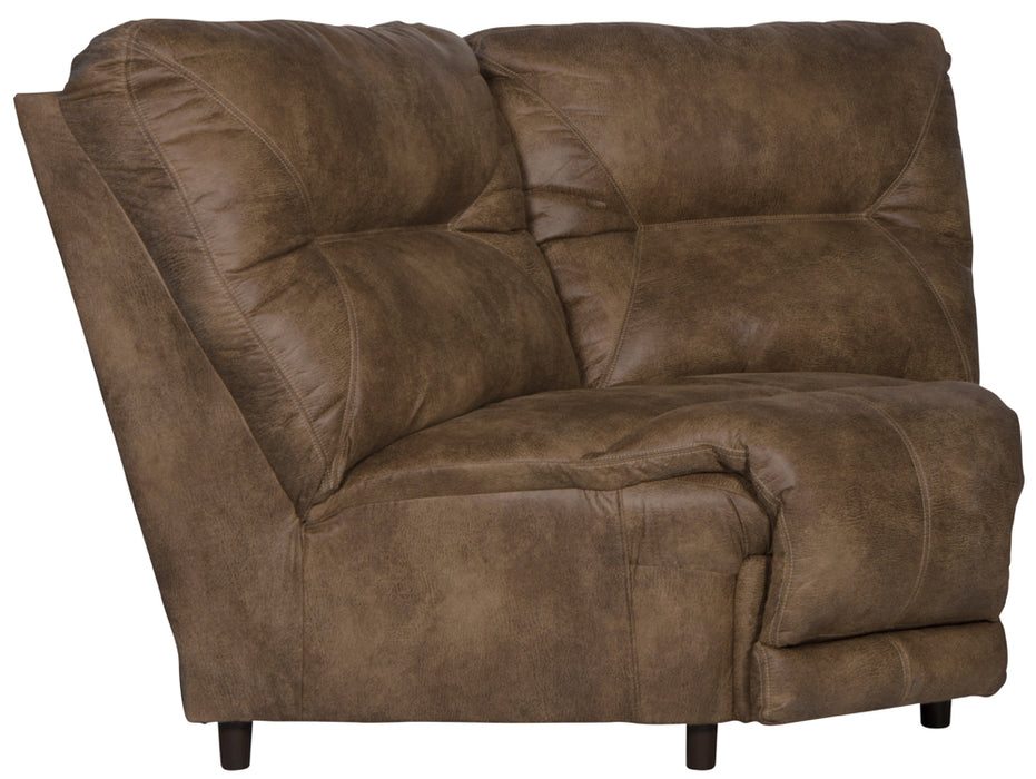 Catnapper - Voyager 3 Piece Lay Flat Sectional Sofa Set in Brandy - 43845-SECTIONAL - GreatFurnitureDeal