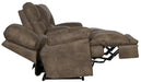 Catnapper - Voyager 2 Piece Power Lay Flat Reclining Sofa Set in Brandy - 64381-S+L - GreatFurnitureDeal