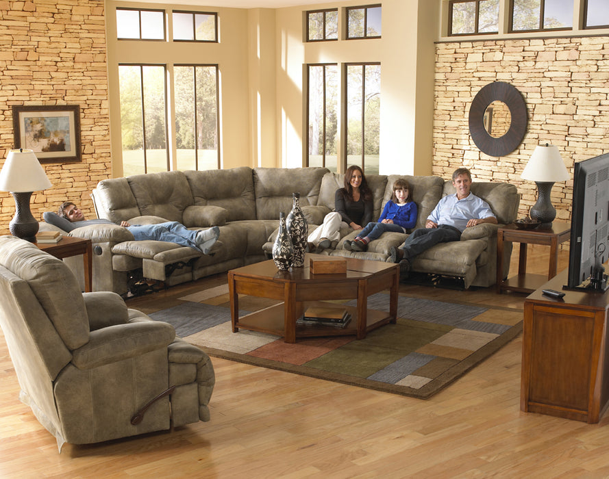 Catnapper - Voyager 3 Piece Power Living Room Set in Brandy - 64381-3SET