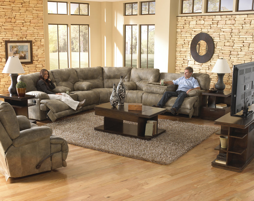 Catnapper - Voyager 3 Piece Living Room Set in Brandy - 4381-3SET