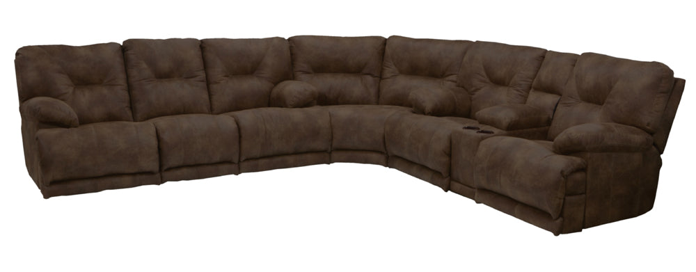 Catnapper - Voyager 3 Piece Power Sectional Sofa Set in Elk - 643845-ELK - GreatFurnitureDeal