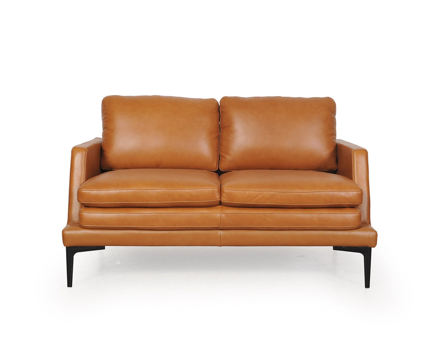 Moroni - Rica Full Leather 2 Piece Sofa Set in Tan - 43903BS1961-SL