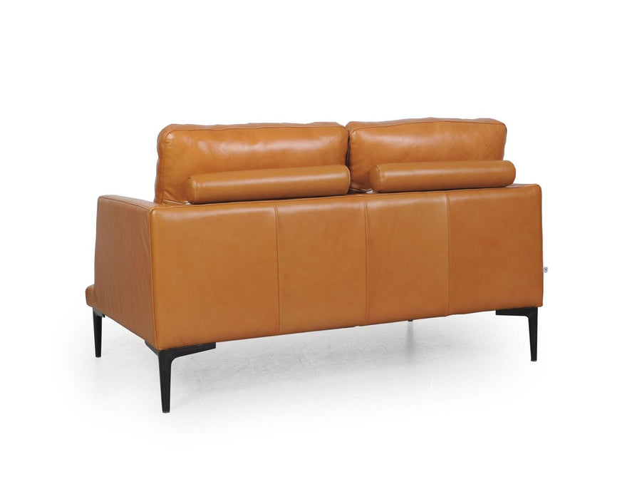 Moroni - Rica Full Leather 3 Piece Living Room Set in Tan - 43903BS1961-SLC