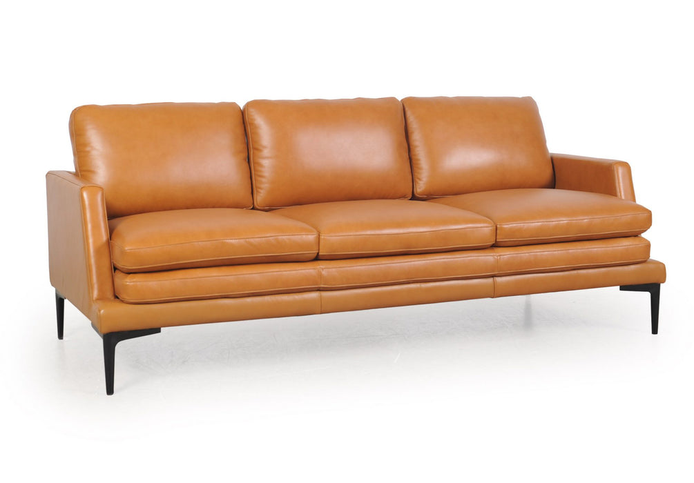 Moroni - Rica Full Leather Sofa in Tan - 43903BS1961 - GreatFurnitureDeal